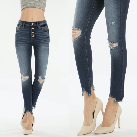 KanCan Distressed Skinny jeans - Picture 3 of 3